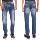 Wholesale 2017 Spring Men's Fashion Wash Stretch Denim Jeans