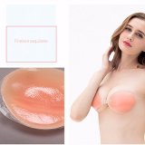 Strapless Self Adhesive Silicone Invisible Push-up Bra for Women