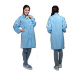 ESD Lapel Smock Blue Cleanroom Coverall