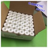 100% Polyester White Pre-Wound Bobbins Thread for Sewing