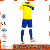 Plain 100% Polyester Soccer Jersey Uniforms Dye Sublimation