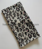 Traditional Leopard Sequins Bali Yarn Lady Scarf (HWBPS083)