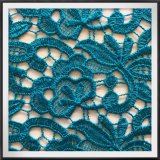 Chemical Guipure Lace Shining Yarn Embroidery Lace