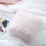 Super Soft Tibet Sheep Fur Hotel Decorative Pillow