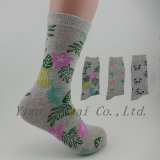 Women's Fashion Colorful Warm Knitting Funny Patterned Cotton Crew Socks