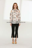 OEM Fashion Floral Print Blouse Shirts