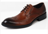 Genuine Leather Britain Brogue Design Latest New Mens Formal Shoes