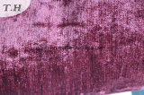 Plain Chenille Jacquard Purple Decorative Fabric