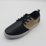 High Quality Casual Shoes for Men PU with Canvas