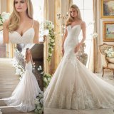 Sexy Lace Mermaid Ladies Wedding Dress Bridal Gowns (2871)
