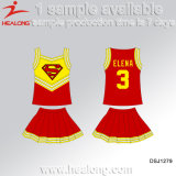 Healong Fresh Design Sportswear School Sublimation Girls Cheerleader Uniform