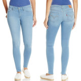 Wholesale Fashion Skinny Tight Cotton Ladies Denim Jeans