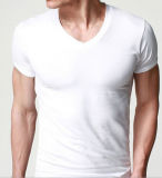 Cheap Customize Promotion Men Blank Tee Shirt