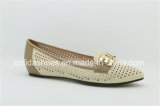 Newest Comfort Leather Women Shoes with Cool Holes