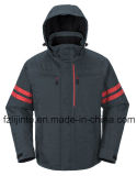 Winter Industrial Workwear Safety Jacket with Relfective Tapes