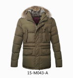 Men's Winter Casual Hooded Parka Jacket