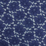 Navy Cotton Lace for Garment Accessories Lace Fabric