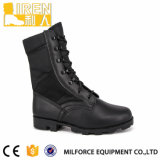 Fashionable High Quality New Design Genuine Leather Black Men Tactical Boot Army Boot Military Boot