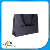 Luxury Custom Matt Paper Shopping Bag with Ribbon