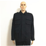 100% Cotton Fr Safety Protection Black Uniform Workwear for Man
