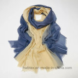 Hot Selling All- Match Style Degrading Printed Polyester Fashion Scarf (HWBPS29)