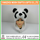 2017 Hot Sale Winter Plush Animal Panda Head Hat