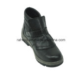 Professional MID-Cut Full Leather Safety Shoe for Welders (HQ05049)