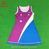 Healong Customized Sportswear Sublimation Printing Netball Jersey