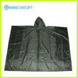 Nylon/Polyester Waterproof Reusable Rain Poncho