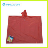 PE Rain Poncho for One Time Use Portable Raincoat Rpe-047