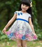 China Style Casual Girl Dress Lovely Girls Dresses