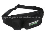 Promotional Black Adjustable Sport Waist Bag