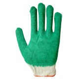 New Green Smooth Latex Hand Gloves for Garbage Collection