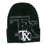 Custom Knitted Hat with Joined Logo NTD1108