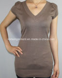 Women Knitted Long Sleeve Tight Sweater Sexy Dress (11SS-133)
