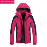 Custom Woman Famale Outdoor Travelling Wear Ski Soft Shell Winter Jacket