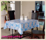 Cheap PVC Table Cloth with Flannel Backing Made in China