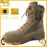 Side Zipper Military Desert Boots
