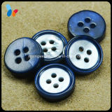 Custom Dye Blue Small Round Shell Buttons for Shirts