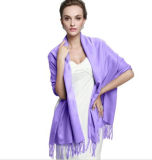 Women Fashion Long Cashmere Pashmina Scarf Wrap (66061)