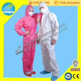 Disposable PP SMS Industry Jumpsuit/Protective Coverall