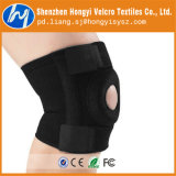 Nylon Reusable Adjustable Elastic Velcro Loop Tape for Knee