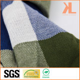 100% Acrylic Men's Winter Warm Checked Knitted Scarf