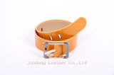 New Options Rectangular Buckle Belt with Patent Leather
