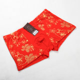 95%Cotton/5%Pendex Men Underwear Boxers Brief Fashion for 86-Red