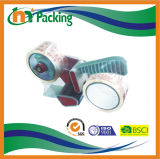 Crystal Clear Adhesive Packing Tape with Dispenser