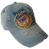 Washed Jeans Dad Hat Cap with Nice Logo Gjjs8