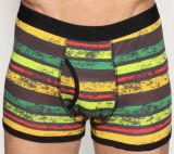 2016 BSCI Oeko-Tex 100 Men's Underwear Boxer 032905 Dyed Yarn