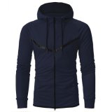 Xiaolv88 Casual Zip-up Hoodie Lightweight Hooded Sweatshirt Fashionable Sports Hoodie Jacket for Men