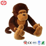 Huggable Soft Cute Jumbo Plush Sitting Children Monkey Toy